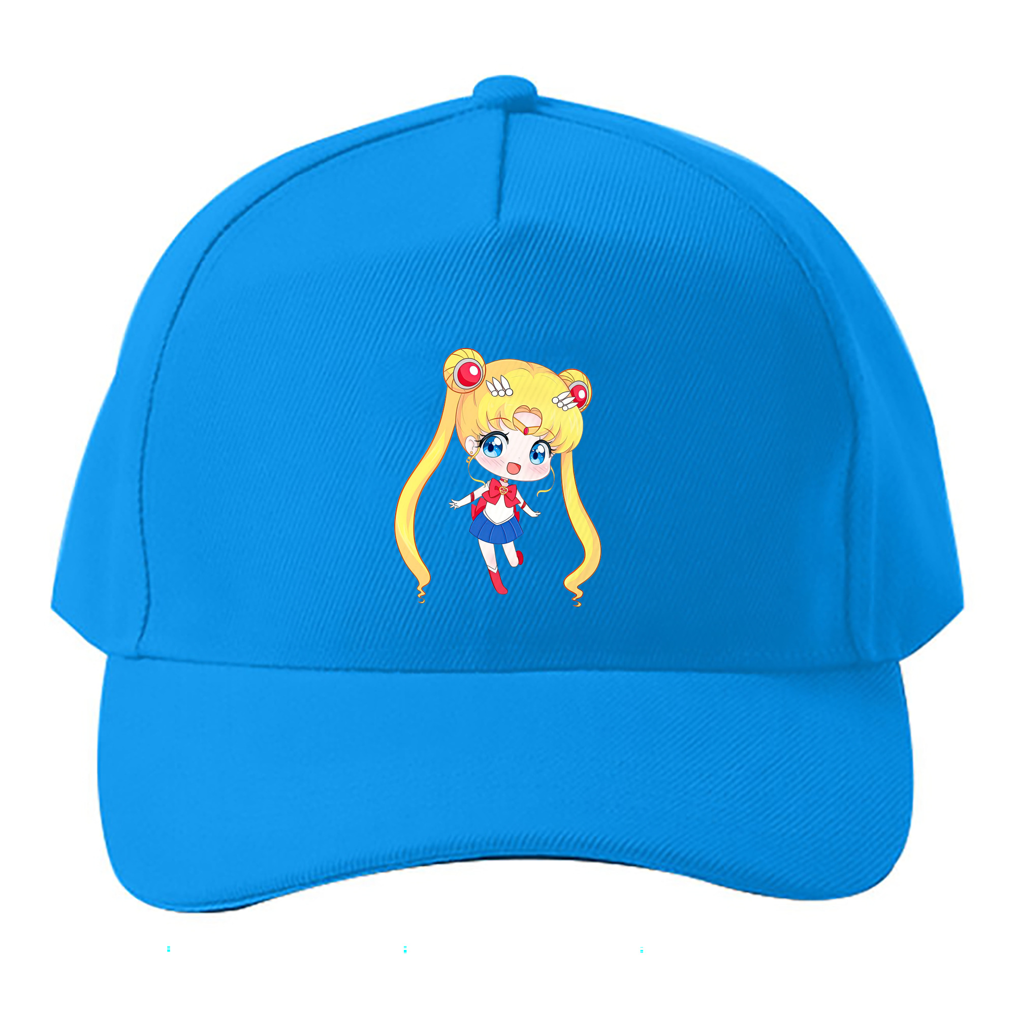 （画像用） 美少女戦士セーラームーン 月野 うさぎ つきの うさぎ Sailor Moon Tsukino Usagi ベースボールキャップ 綿100％ 男女兼用 帽子 スポーツ